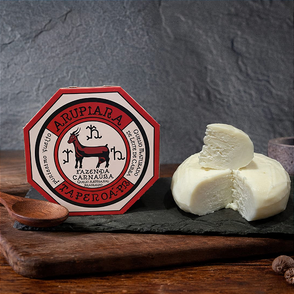Queijo de Cabra - Arupiara - Fazenda Carnaúba - 200g