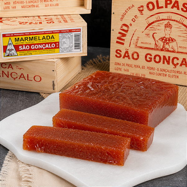 Marmelada Artesanal na Caixa de Madeira 400G