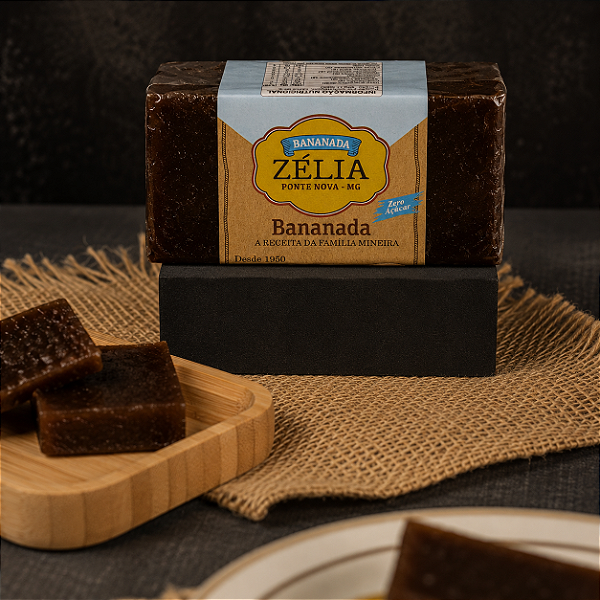 Bananada Zélia Zero Adição de Açúcar – 250g