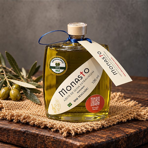 Azeite Monasto Koroneiki 100 ml – Safra Vivaldi 2026