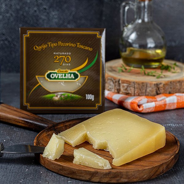 Queijo Pecorino Toscano 100G - 270 Dias De Maturação