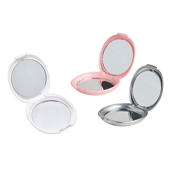Kit 100 Espelho Plástico Sem Aumento Personalizado 18721