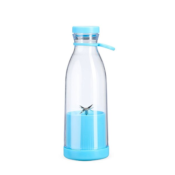 Garrafa Plástica com Misturador 380ml Personalizada cód.: 14995