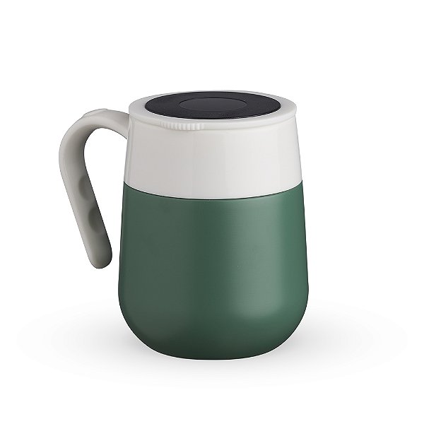 Caneca Térmica Inox 500ml com Display LED Personalizada | DTF UV ou Gravação a Laser cód.: 18640