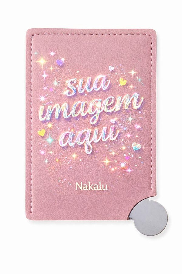 Espelho de Aço Inox Personalizado - 06059