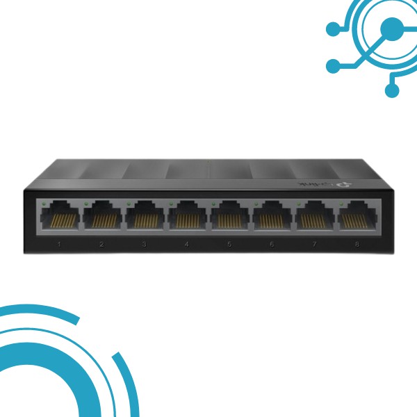Switch Hub 8 Portas Tp-link Ls1008g Gigabit 10/100/1000mbps