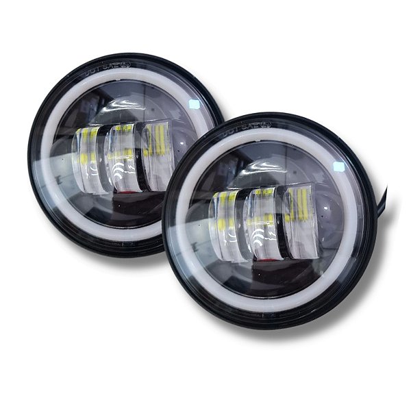 PAR FAROL MILHA LED 60W ANGEL EYES SOBREPOR SCP-1430X