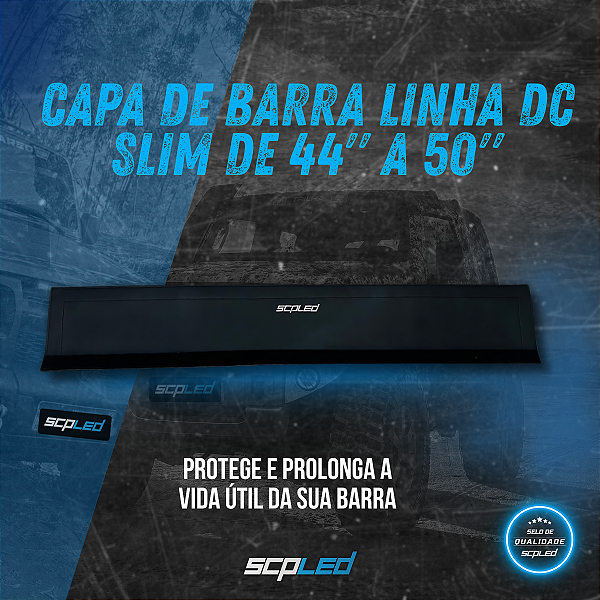 Capa de Barra Linha DC Slim de 44'' a 50'' polegadas