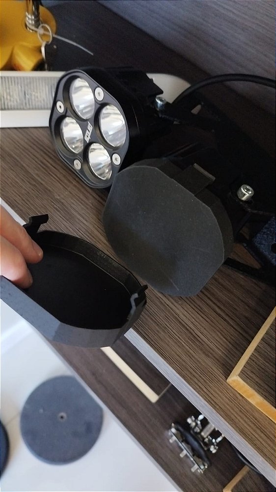Par de Capas Para farois Spots de 40w