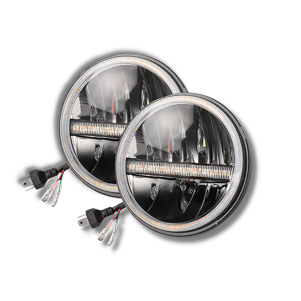PAR FAROL 7" UNIVERSAL 100W COM SETA INTEGRADA SCP-7150