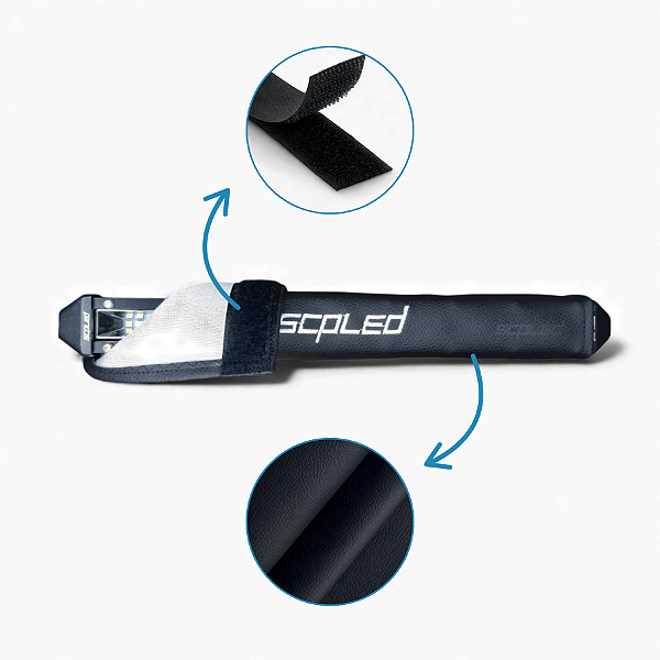 CAPA PROTETORA PARA BARRA DE LED SUPER SLIM 78W 26,5CM