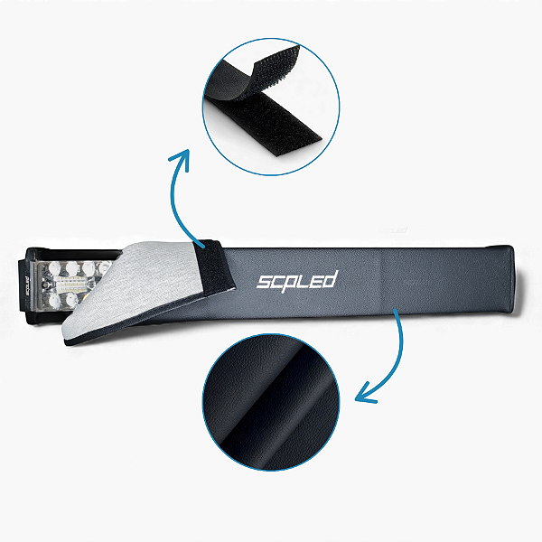 CAPA PROTETORA PARA BARRA DE LED LINHA PREMIUM 390W 52CM