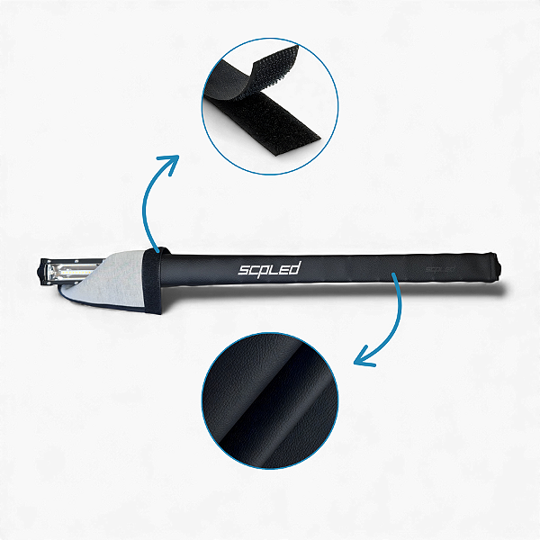 CAPA PROTETORA PARA BARRA DE LED LINHA SLIM 240W 63CM