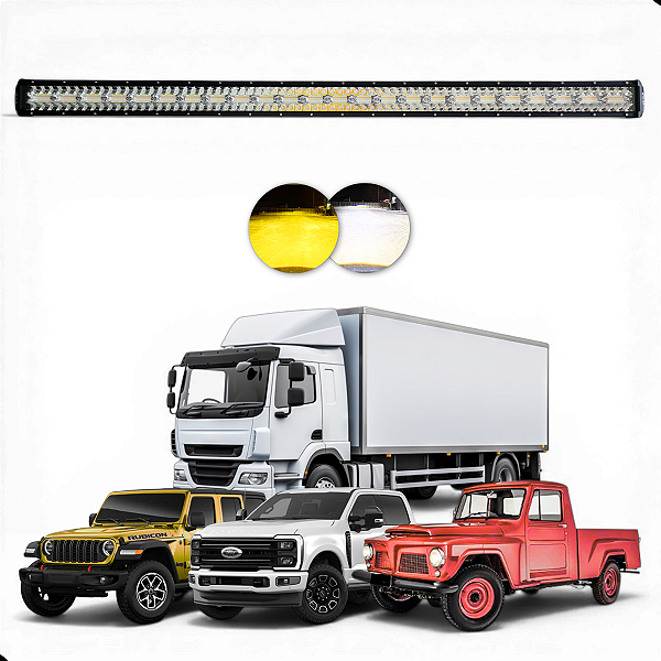 BARRA DE LED 50" RETA 936W DUAL COLOR LINHA PREMIUM SCP-4936D