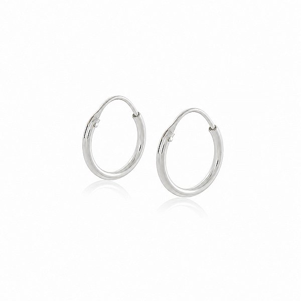 Brinco Argola Mini em Prata 925 – 1,2 cm