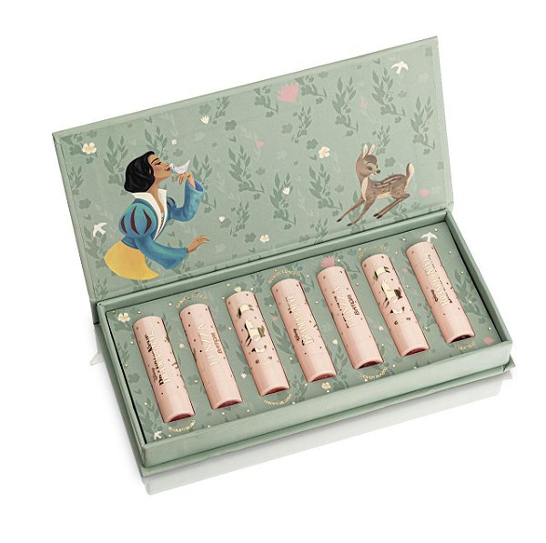 Kit Estojo De Batons Branca De Neve Fenzza 7 Cores Perfeitas