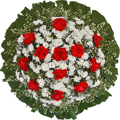 Coroa de Flores Grande Araça Homenagem