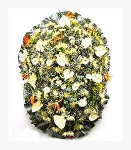 Coroa de Flores Extra Grande Homenagem 06