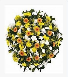 Coroa de Flores Grande Cemitério da Paz Homenagem