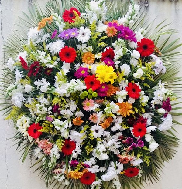 Coroa de Flores Grande 1,20 x 1,00
