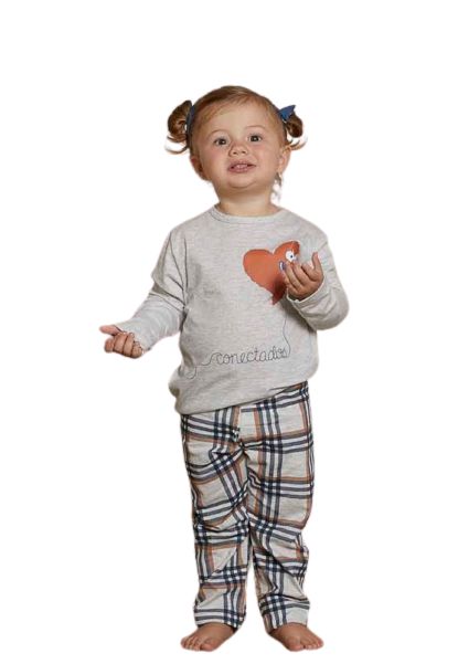 Pijama Infantil Feminino Conectados