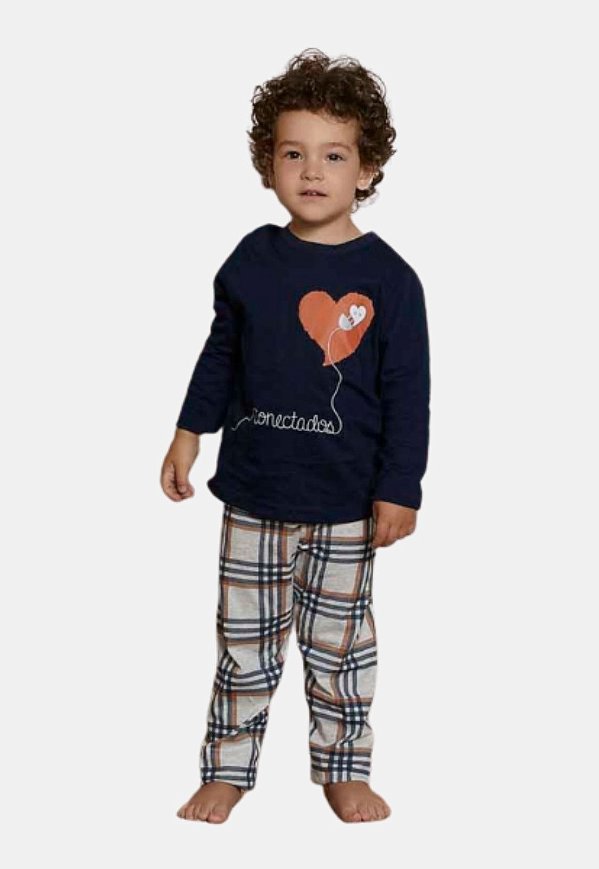 Pijama Infantil Masculino Conectados