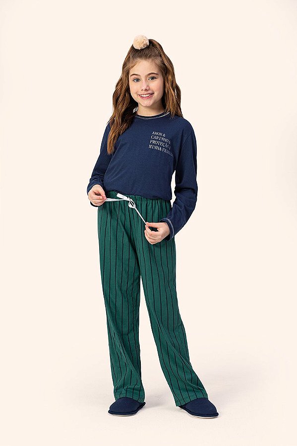 Pijama Infantil Feminino Lua Encantada Afeto