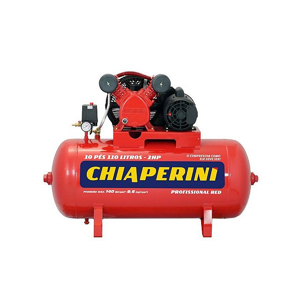 Compressor Chiaperini 10 Pés 110/220v 110 Litros
