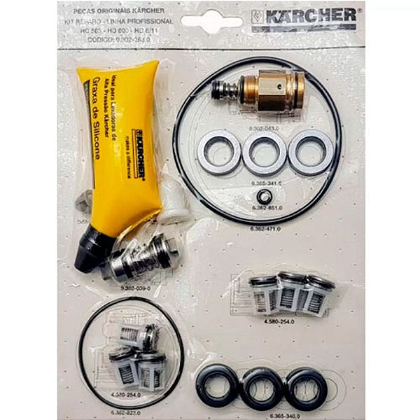 Kit Reparo Karcher  HD585 Completo