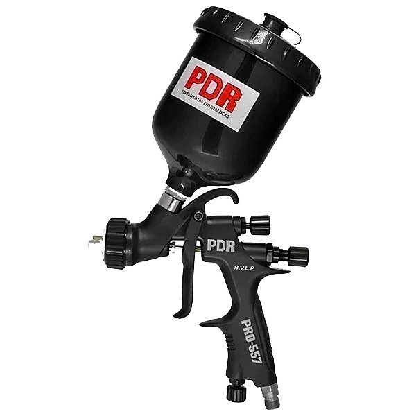 Pistola De Pintura HVLP Gravidade Bico 1.3mm De Aço Inox
