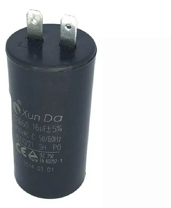 Capacitor Lavadora Karcher K3.81 K3.82 K3.83 K3.85 220V 20Uf 450VAC