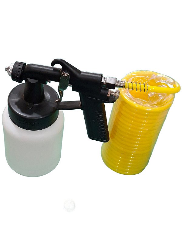 Pistola De Pintura Ar Direto Tipo Arprex Mod 90 + Mangueira 5m + 2 Bicos (Leque e Reto)