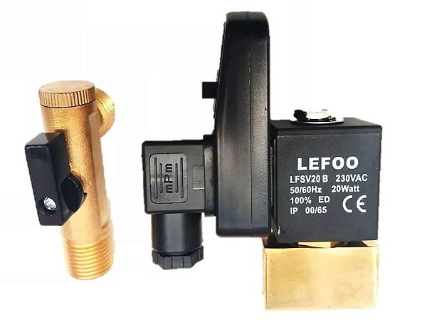 Purgador Eletrônico 1/2 220 Volts 16 bar Com Filtro