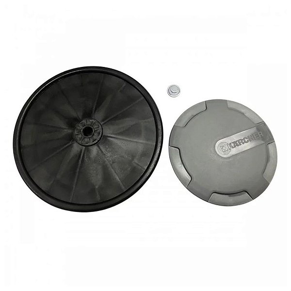 Kit Roda Lavadora Karcher Hd585 Calota E Trava