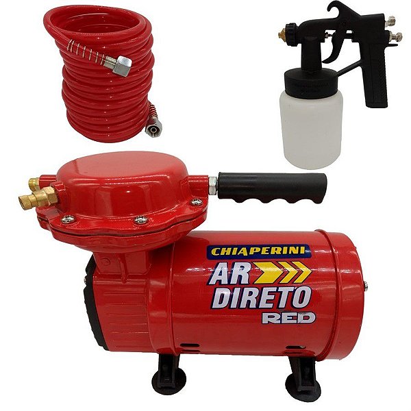 Compressor Ar Direto Chiaperini Bivolt Com Kit Pintura