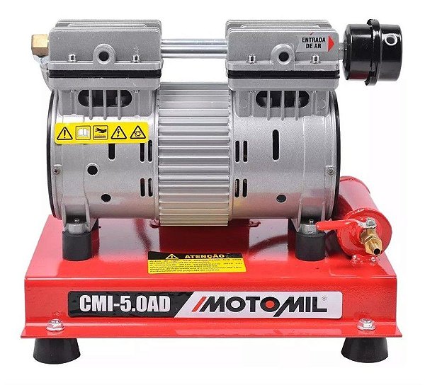 Compressor De Ar Direto Motomil Isento De Óleo Para Poço