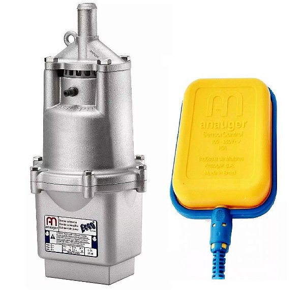 Kit Bomba Submersa Anauger Eco 300 Com Chave Automática