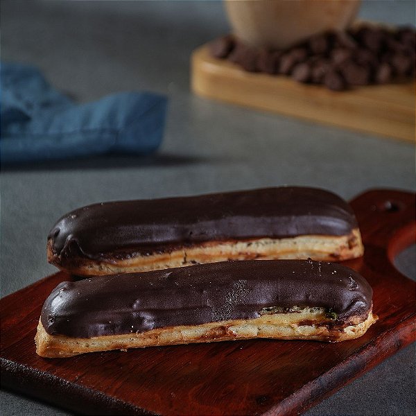 Éclair de Chocolate 40g - 2 unidades