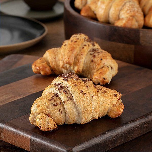 Croissant de Peito de Peru, Queijo Minas e Cebolinha 115g - 4 unidades