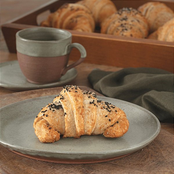 Croissant Integral de Mussarela com Presunto 115g - 4 unidades