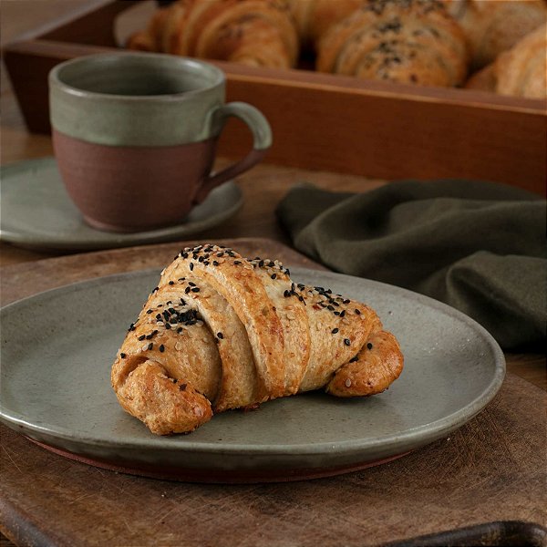 Croissant Integral de Queijo Minas com Cebolinha 115g - 4 unidades