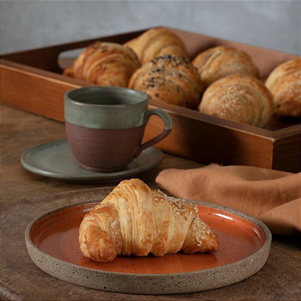 Croissant de Queijo Minas com Cebolinha 115g - 4 unidades