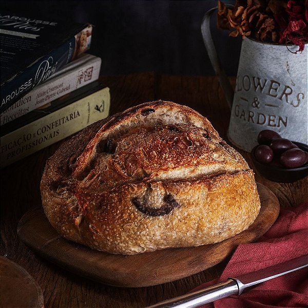 Pão de Azeitona de Fermentação Natural 500g