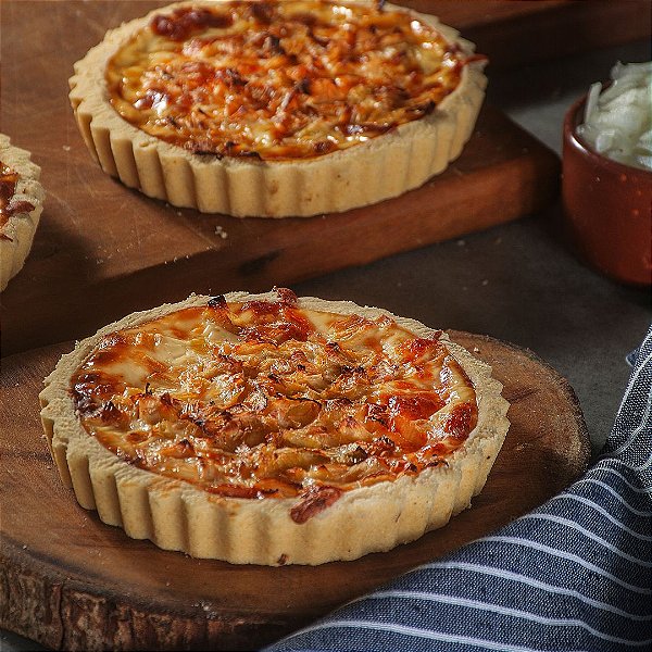 Quiche de Alho Poró 160g - 4 unidades