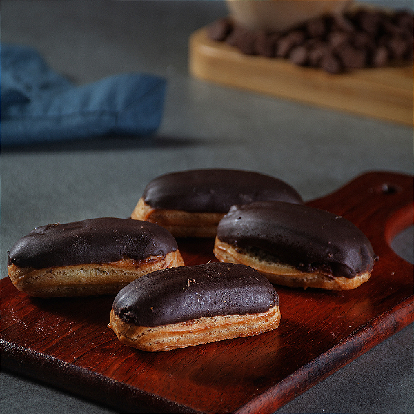 Éclair de Chocolate Mini - 4 unidades