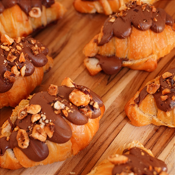 Caixa Croissant Doce Nutella