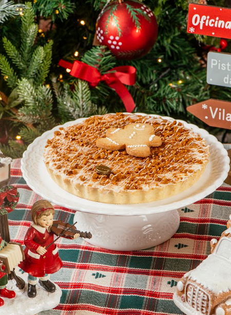 Torta Lotus - Natal 2025