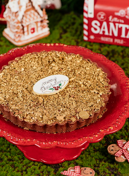 Torta de Nutella Crocante - Natal 2025