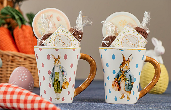 Caneca de porcelana - Páscoa 2026