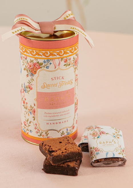 Lata de Brownie - Dia das Mães